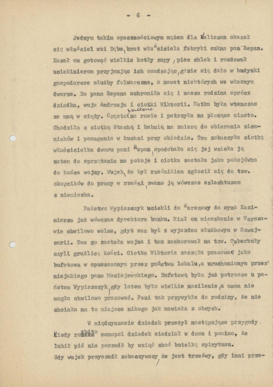 II część Pamiętnika rodzinnego i znajomych "Moi, ja i moje miasto", cz. 1