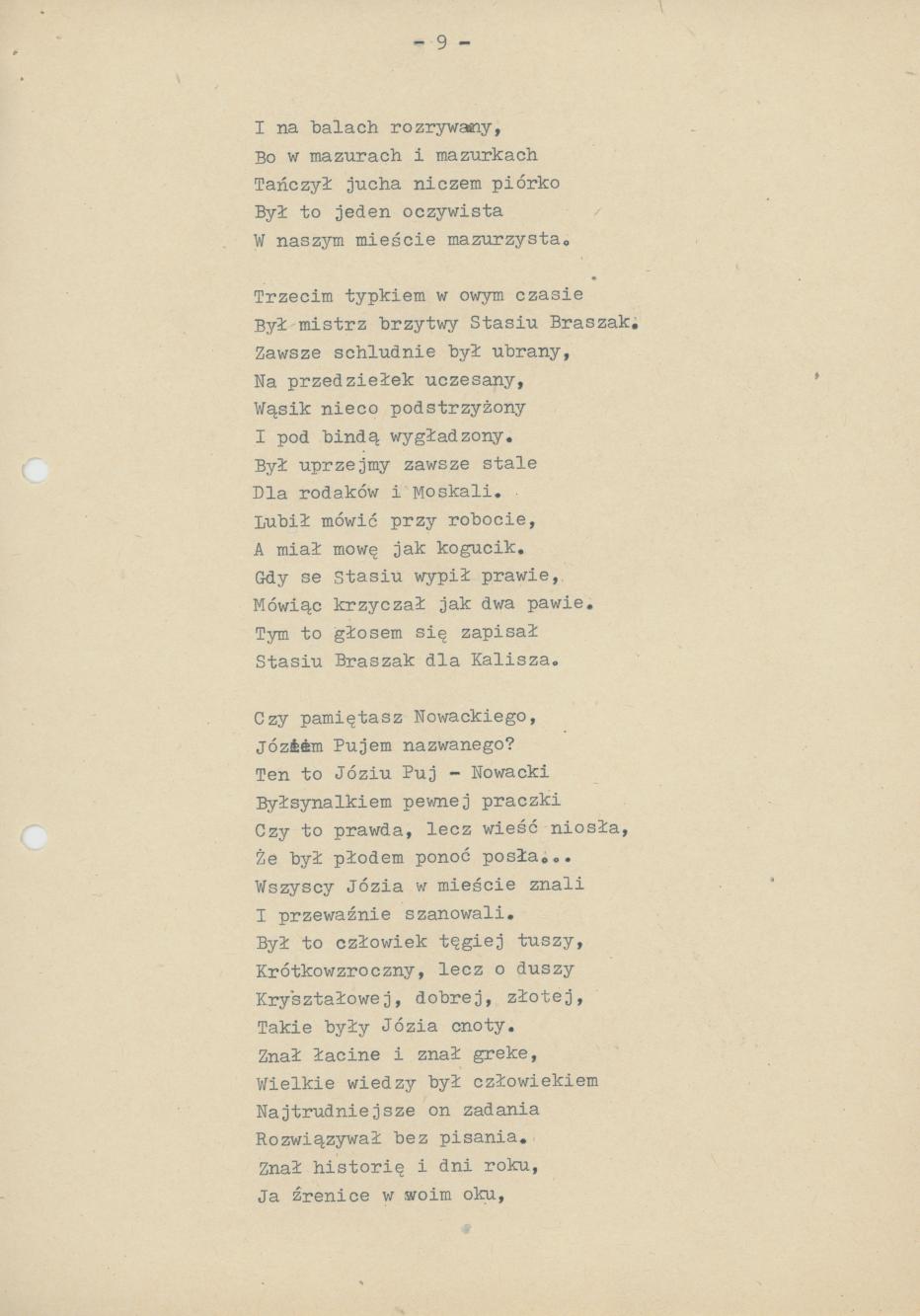 Stary Kalisz. Dzieje przeszłe wierszem, cz. 1