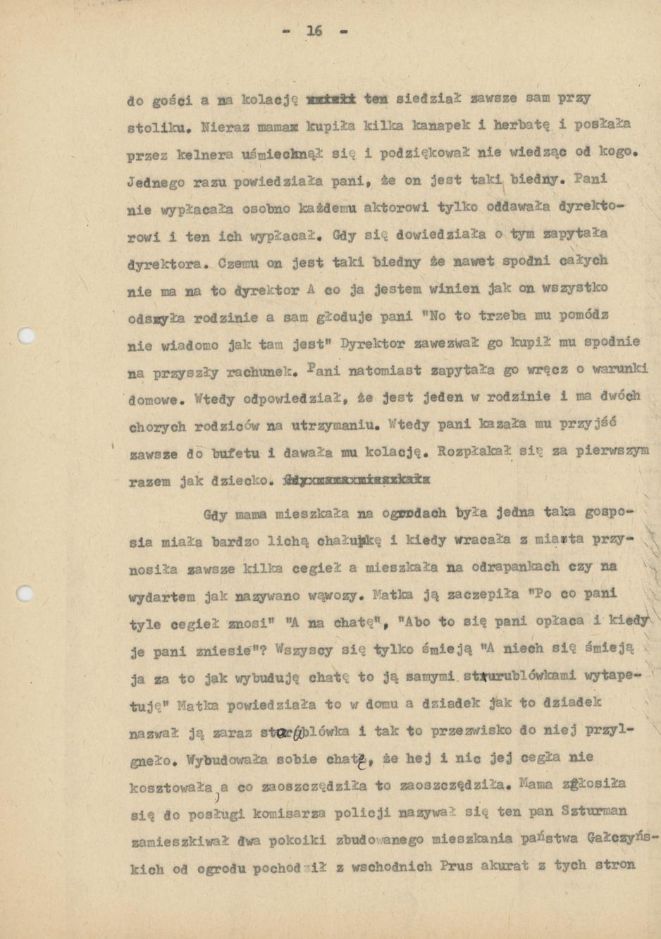 II część Pamiętnika rodzinnego i znajomych "Moi, ja i moje miasto", cz. 2
