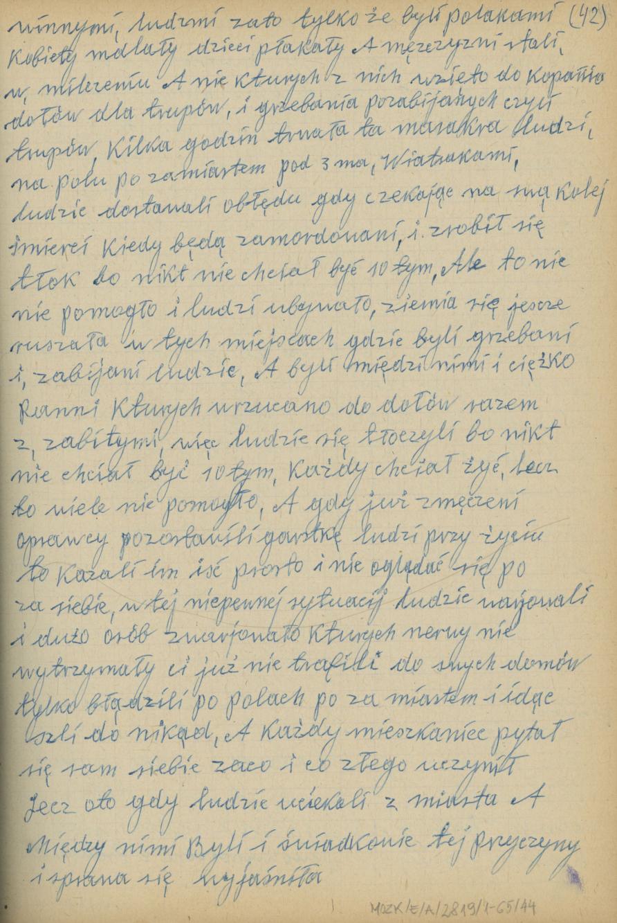 Mój pamiętnik oraz wspomnienia z moich młodych lat i z przeżyć z czasów I wojny światowej, cz. 4