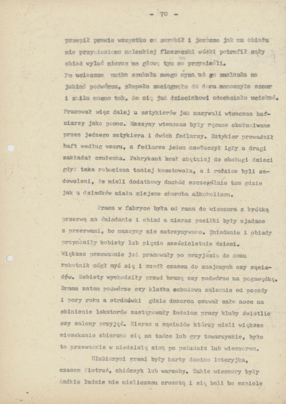 Pamiętnik Genowefy Górczyńskiej "Moi, ja i moje miasto", cz. 5