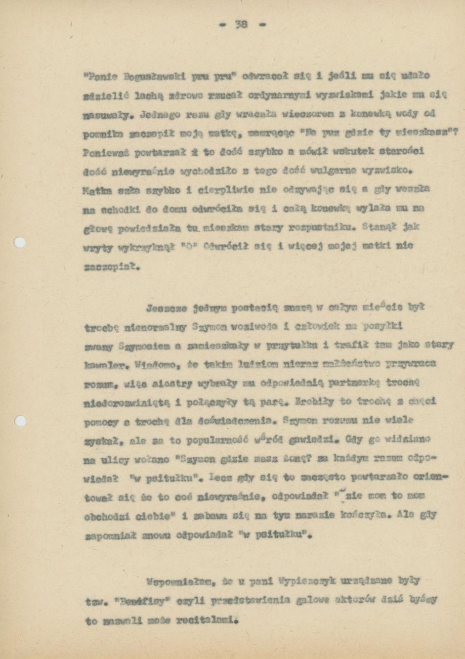 Pamiętnik Genowefy Górczyńskiej "Moi, ja i moje miasto", cz. 3