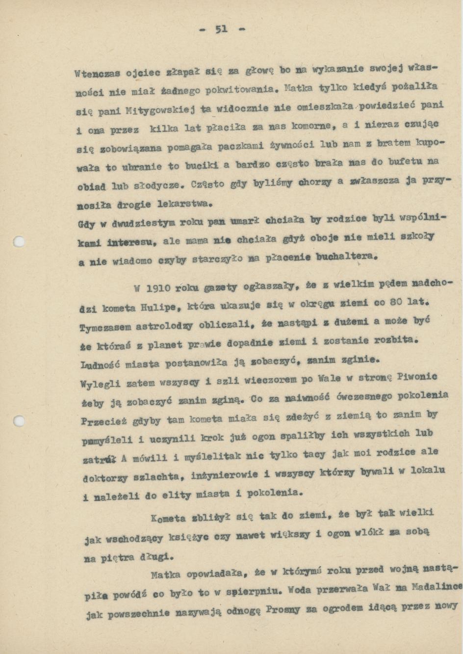 II część Pamiętnika rodzinnego i znajomych "Moi, ja i moje miasto", cz. 4