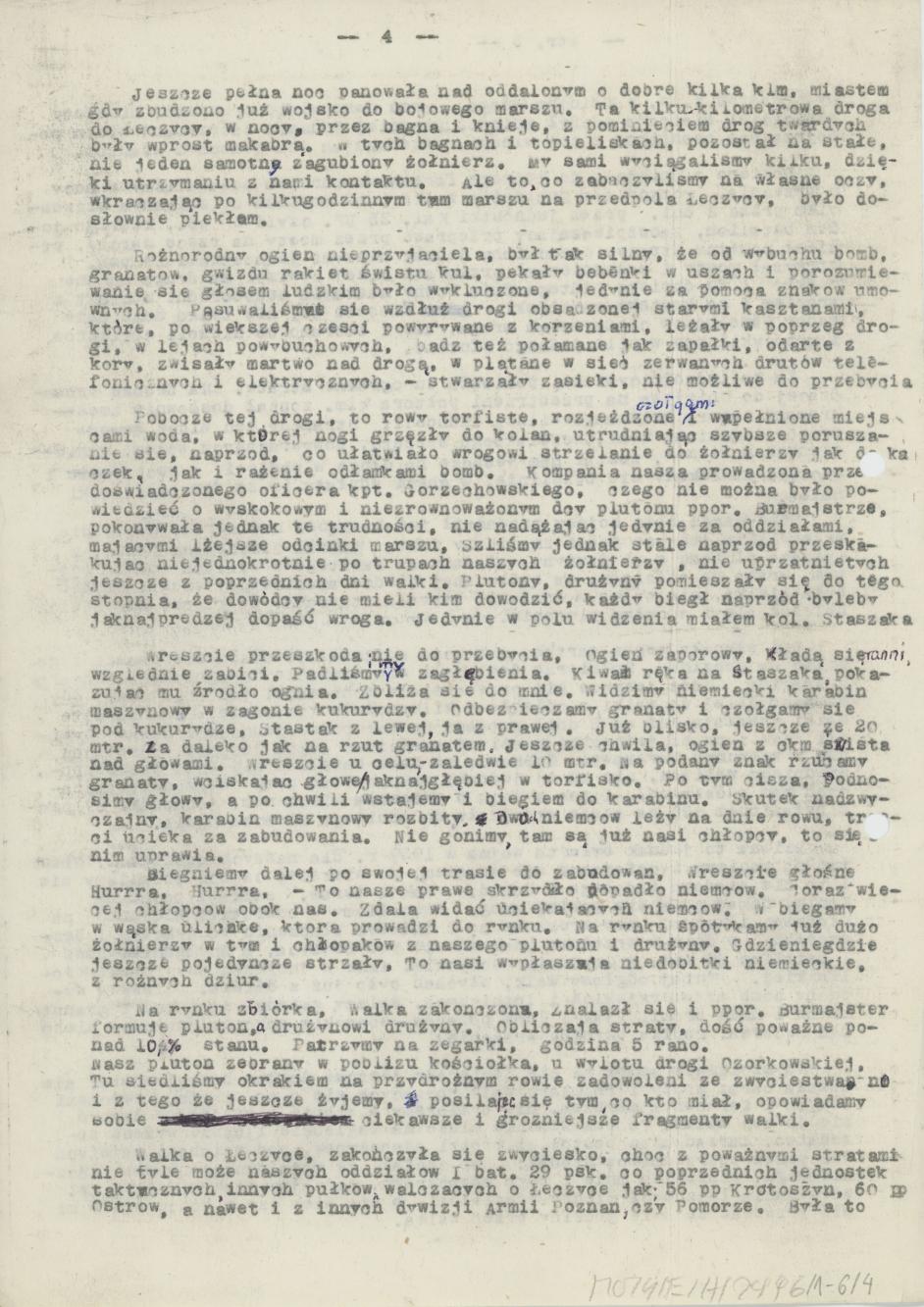 Wspomnienia wojenne z Kampanii Wrześniowej 1939 r.