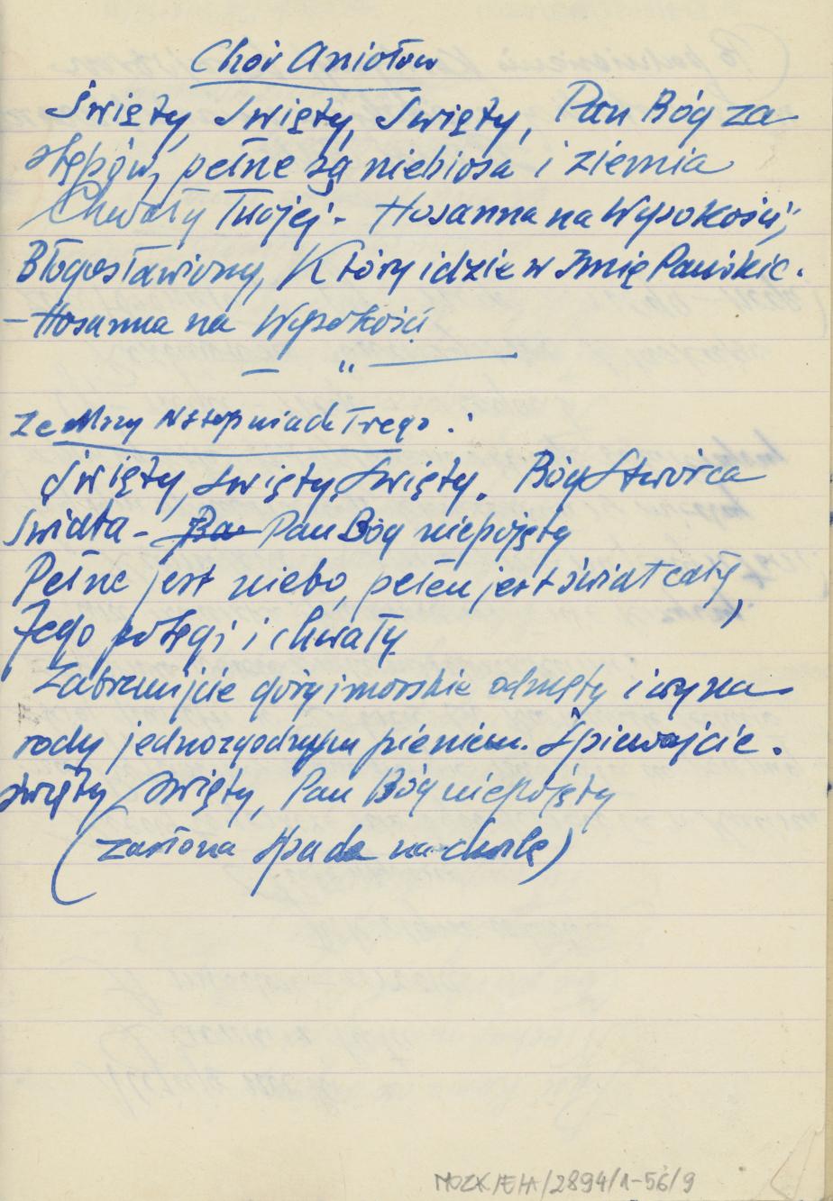 Misterium o Bożym Narodzeniu i inne utwory, cz. 1