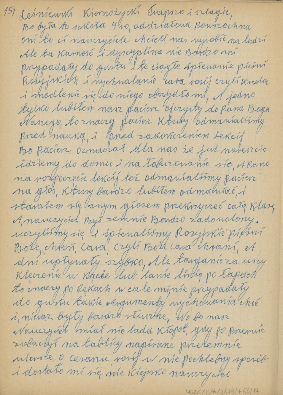 Mój pamiętnik oraz wspomnienia z moich młodych lat i z przeżyć z czasów I wojny światowej, cz. 2