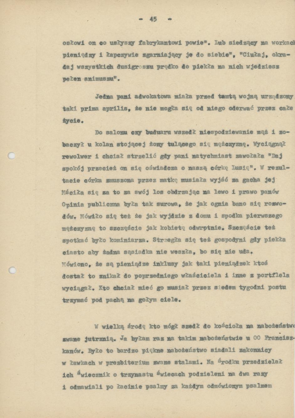 II część Pamiętnika rodzinnego i znajomych "Moi, ja i moje miasto", cz. 4