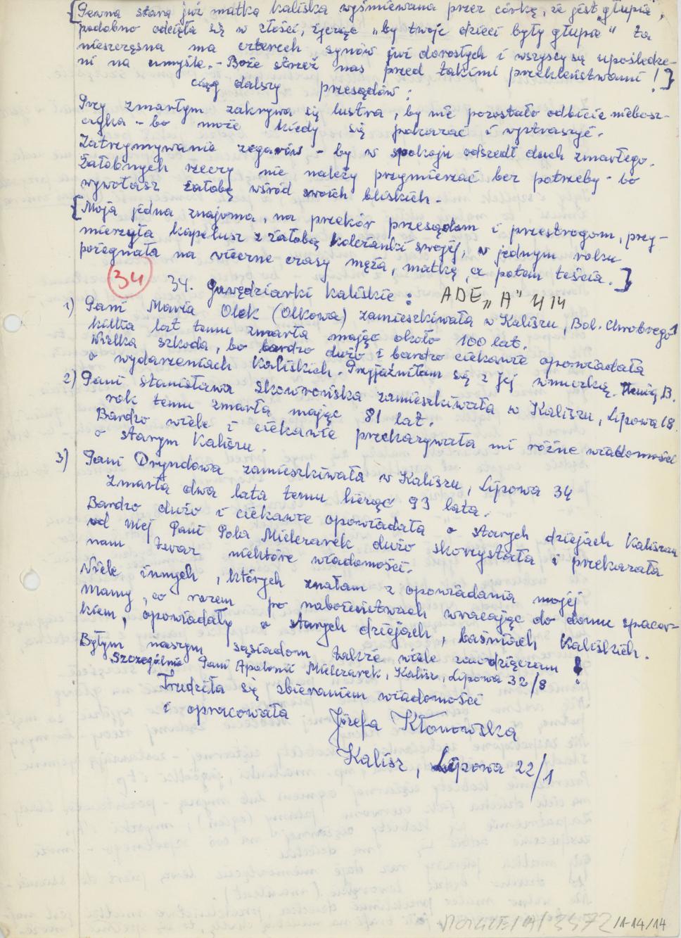 Zbiór opowieści i anegdot kaliskich