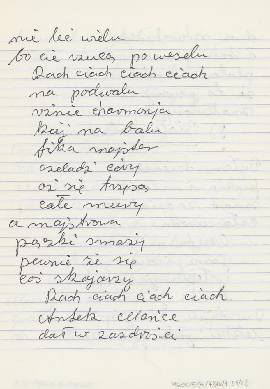 Stare piosenki, cz. 1