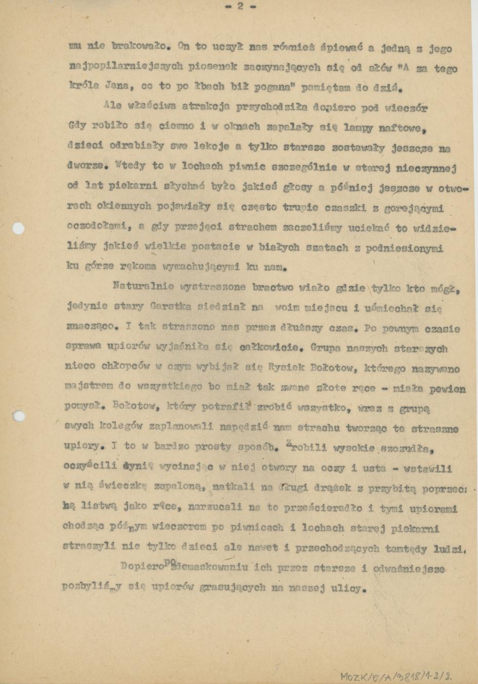 Upiory z ulicy Rzemieślniczej