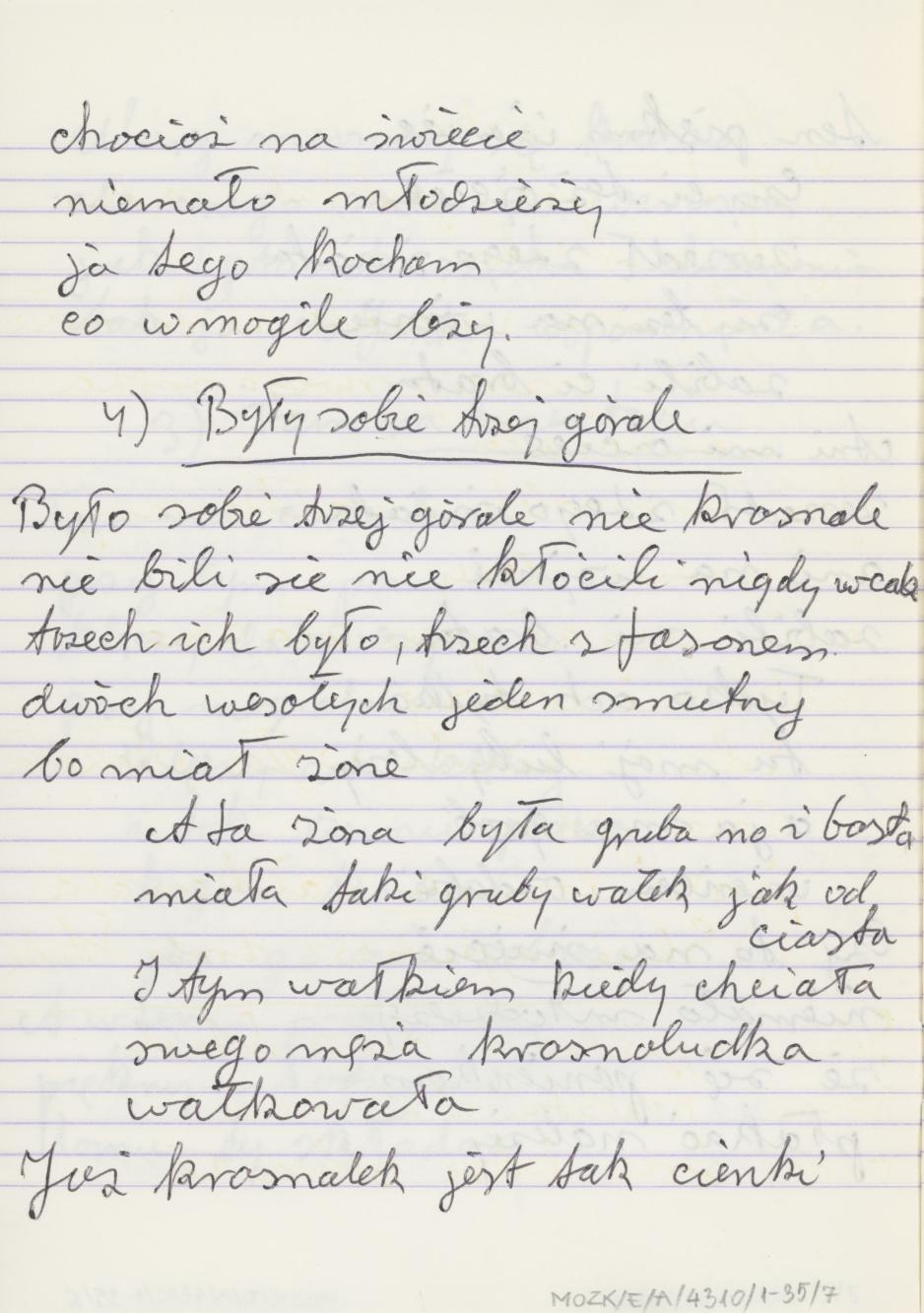 Stare piosenki, cz. 1