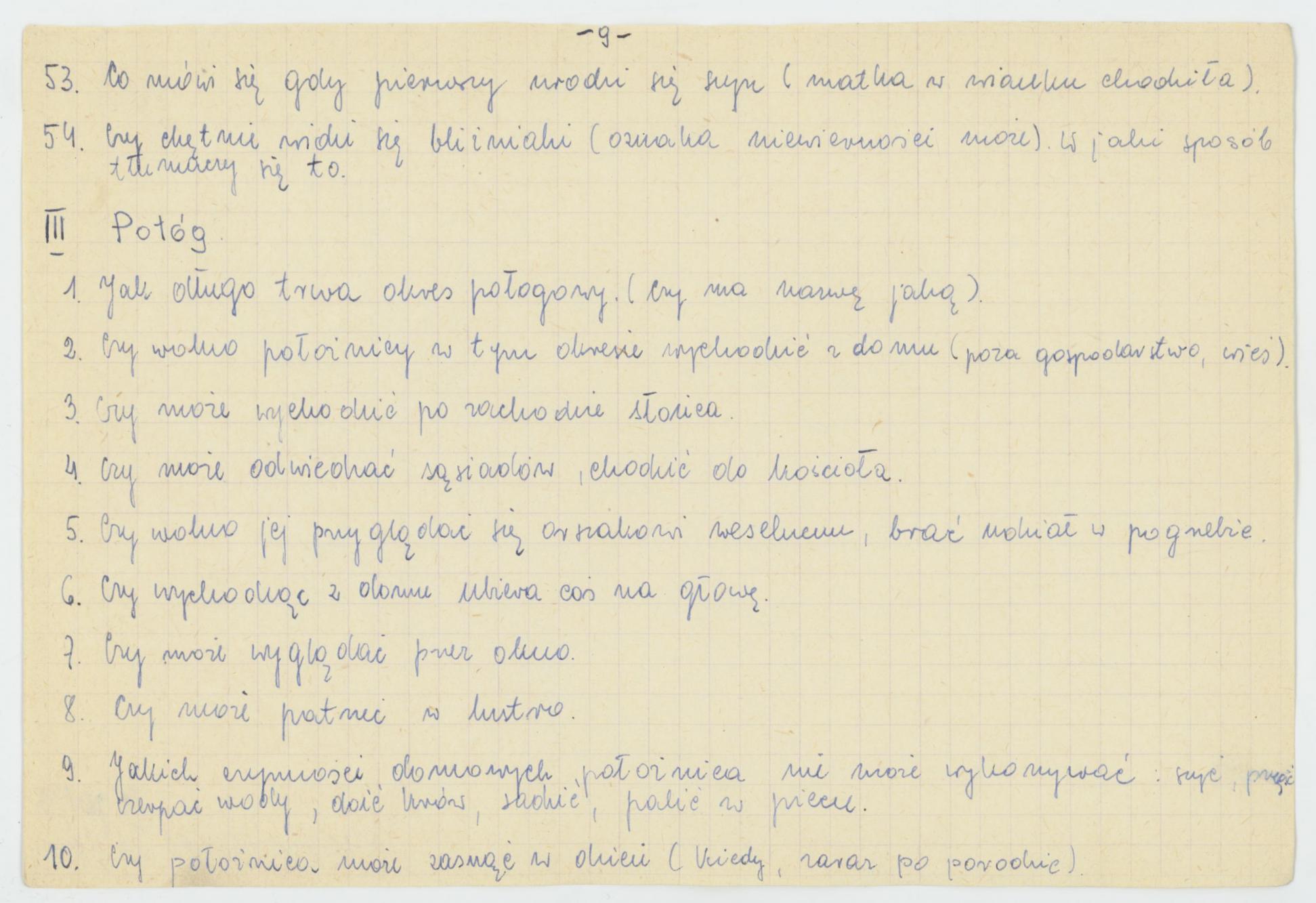 Narodziny - wytyczne konkursu Koła Miłośników Folkloru Miasta Kalisza, cz. 1