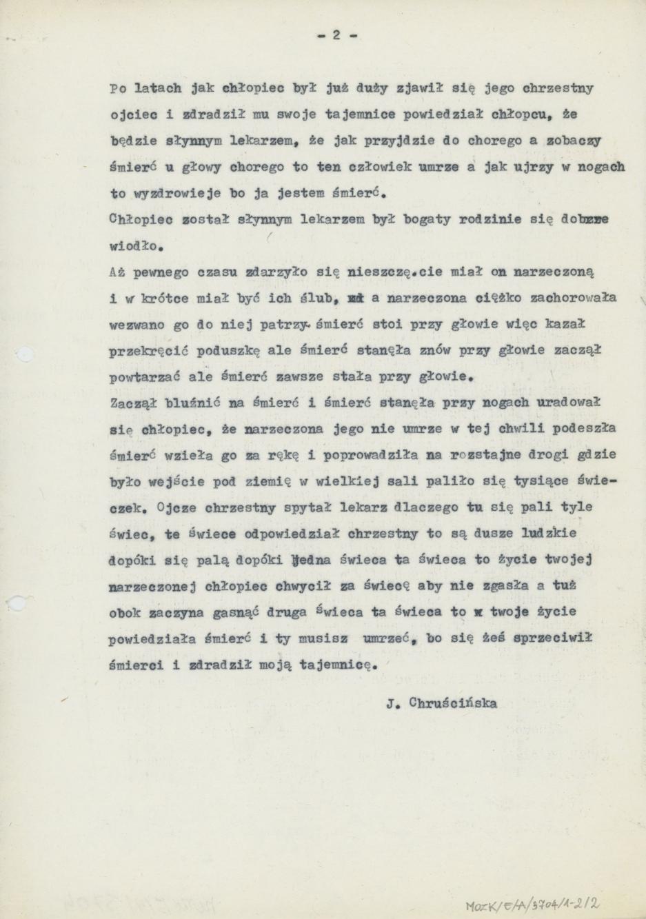 Tajemniczy chrzestny