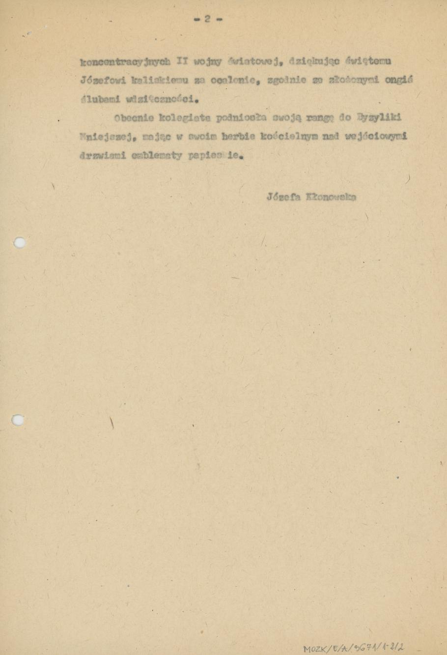 Św. Józef przywrócił wzrok swojemu mistrzowi