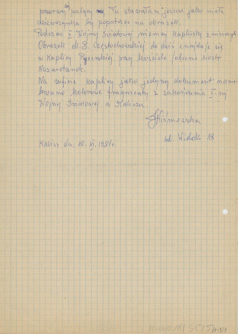 Tajemniczy staruszek