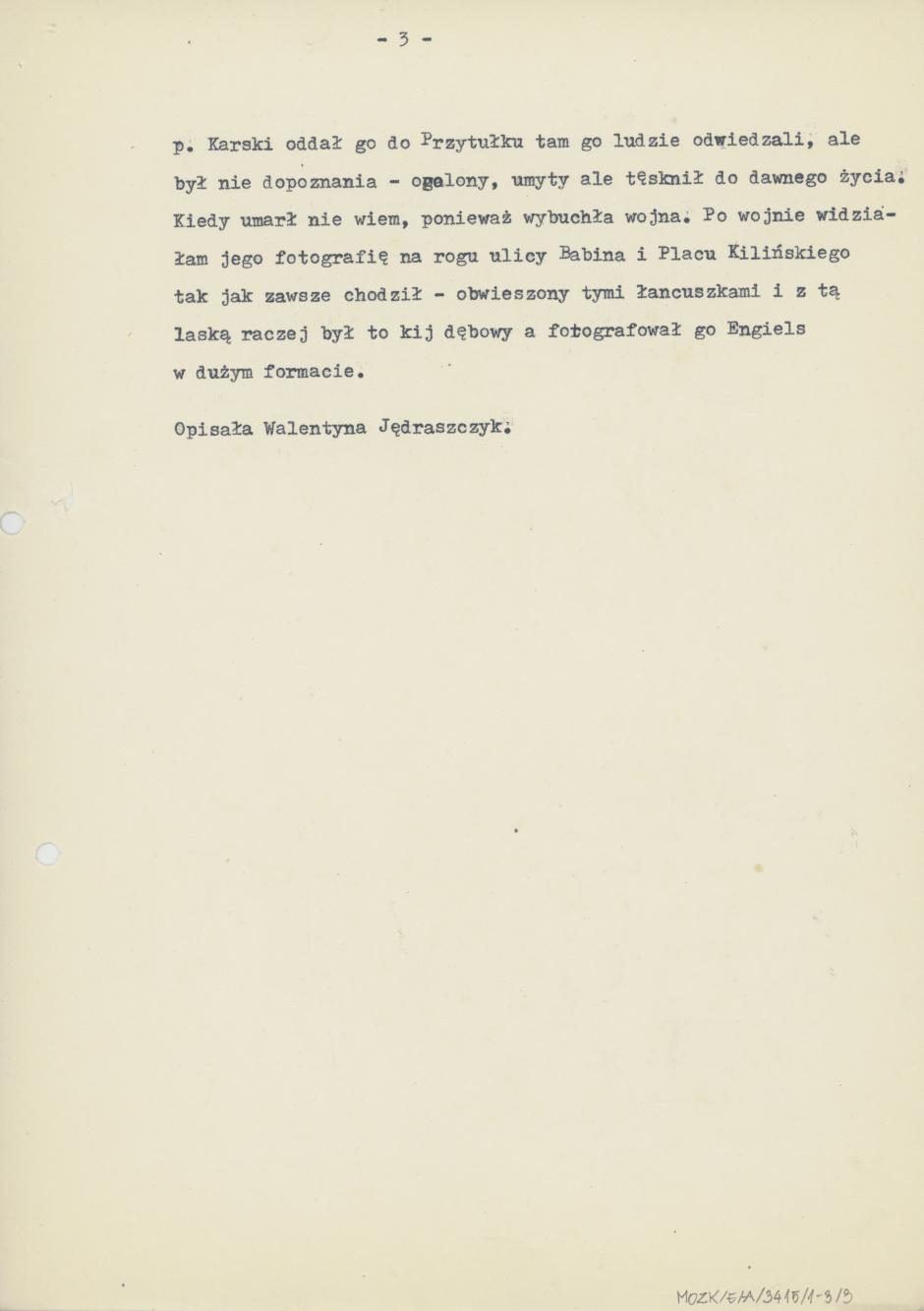 O druciarzu kaliskim