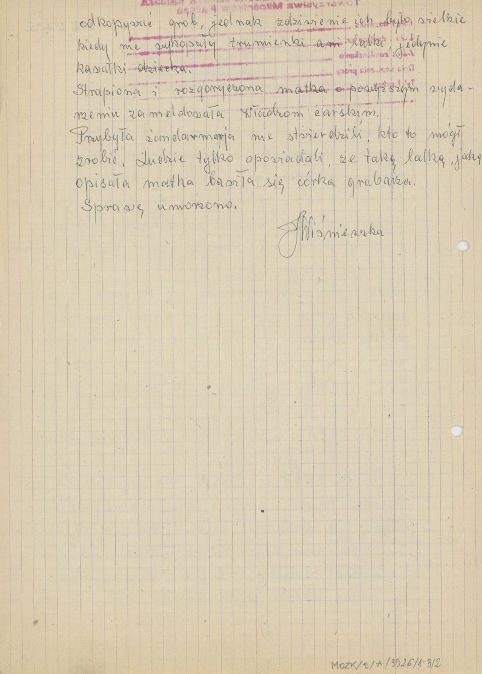 O grabarzu, który ludzkie zwłoki świniom przeznaczał