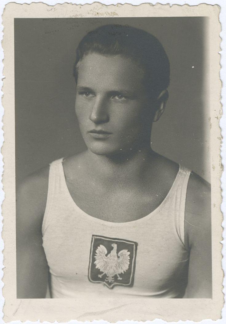 Fotografia portretowa: zawodnik Marcel Skurtyk