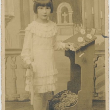 Portret komunijny Heleny Janickiej