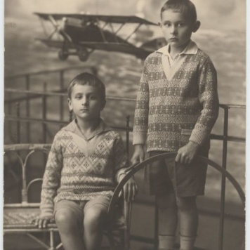 Bracia Oskar i Karol Słowik