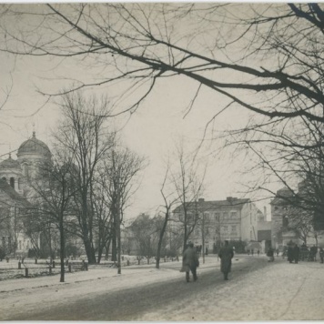 Plac św Józefa z cerkwią św. Piotra i Pawła oraz kościołem św. Józefa