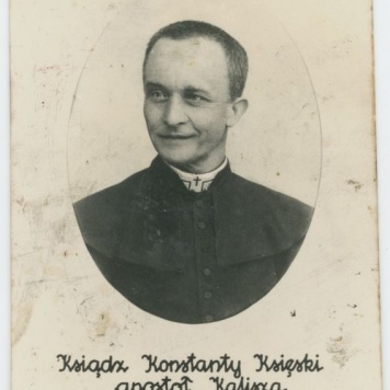 Portret księdza Konstantego Księskiego