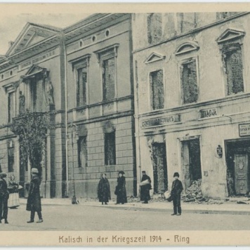 Kalisch in der Kriegszeit 1914 - Ring 
