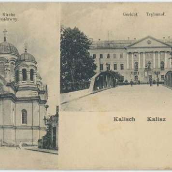 Russische Kirche - Sobór Prawosławny, Gericht - Trybunał, Kalisch - Kalisz 