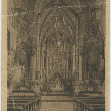 Wnętrze kościoła OO. Franciszkanów, Kalisz