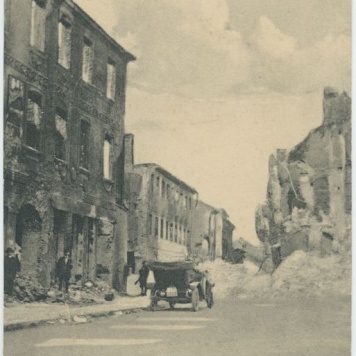 Kalisch im Kriege 1914, Breslauerstrasse, Kalisz w wojnie 1914 r. ul. Wrocławska 