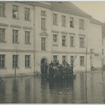 Ulica 3-go Maja podczas powodzi, Kalisz