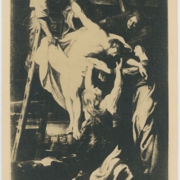 Obraz z pracowni P.P. Rubensa "Zdjęcie z Krzyża" z kościoła św. Mikołaja, Kalisz