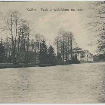 Park z widokiem na teatr, Kalisz