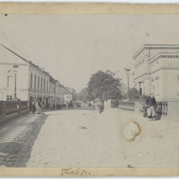 Widok na Most Kamienny, Kalisz