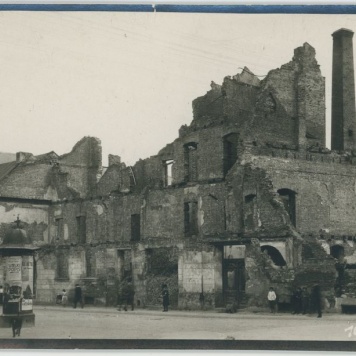 Kalisz po zburzeniu w 1914 r.