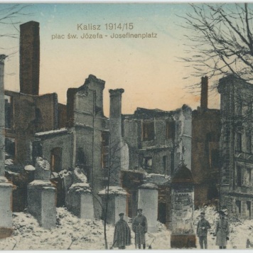 Plac św. Józefa, Kalisz 1914/15