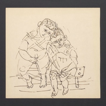 Portret dwóch chłopców