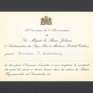 L'Ambassadeur des Pays-Bas et Madame Fredrik Calkoen [...]