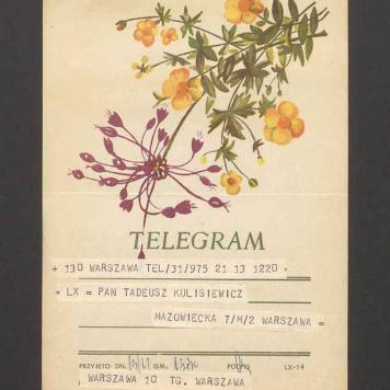 Telegram. Wiele lat życia [...]