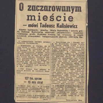 O zaczarowanym mieście