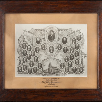 Tableau Stowarzyszenia Asysty przy kościele św. Mikołaja w Kaliszu 