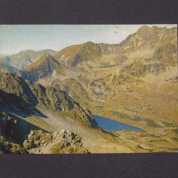 Tatry Wysokie. Czarny i Zadni Staw w Dolinie Pięciu Stawów Polskich