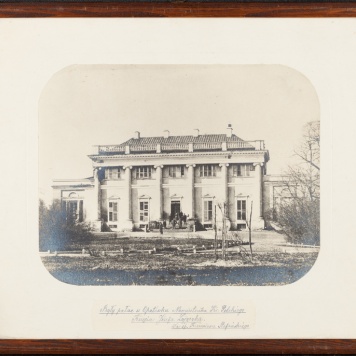 Były pałac w Opatówku Namiestnika Kr. Polskiego Księcia Józefa Zajączka 