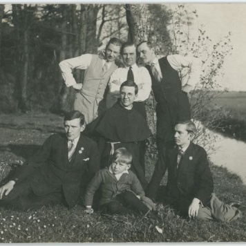 Członkowie Chóru Marjańskiego w Kaliszu