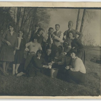 Członkowie Chóru Marjańskiego w Kaliszu