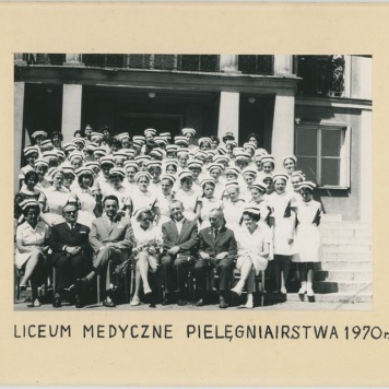 Uczennice Medycznego Studium Zawodowego wydziału Pielęgniarstwa w Kaliszu