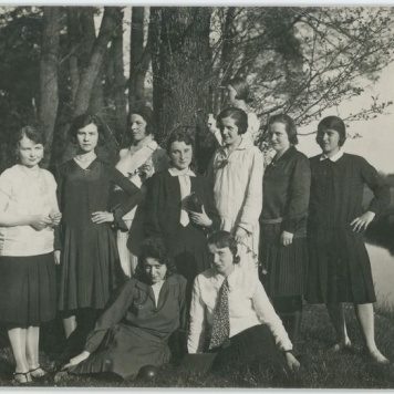 Członkowie Chóru Marjańskiego w Kaliszu