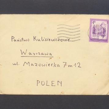 Koperta, nad. Janusz Prystrom