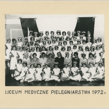 Uczennice Medycznego Studium Zawodowego wydziału Pielęgniarstwa w Kaliszu