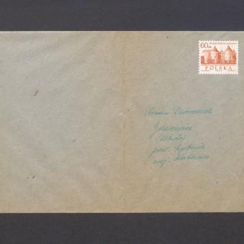 Koperta, adr. Adam Dworaczek